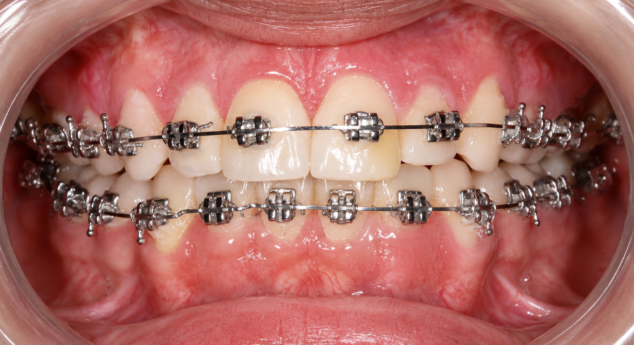 Ortodoncia con brackets - Después